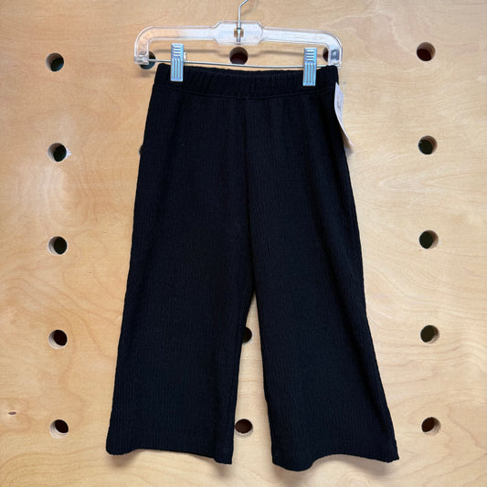 Black Straight Leg Soft Pants