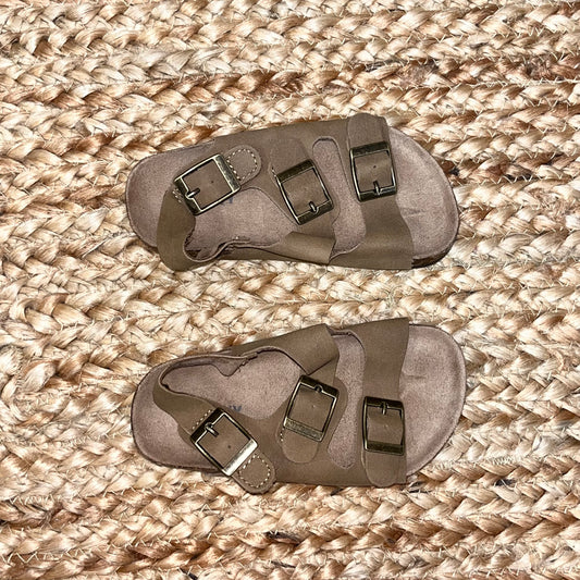 Brown Birken Sandals