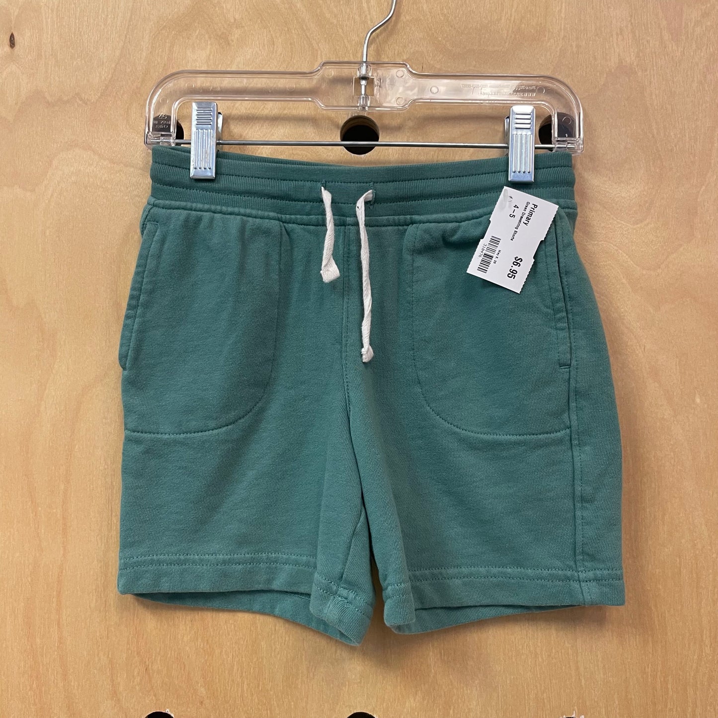 Green Drawstring Shorts