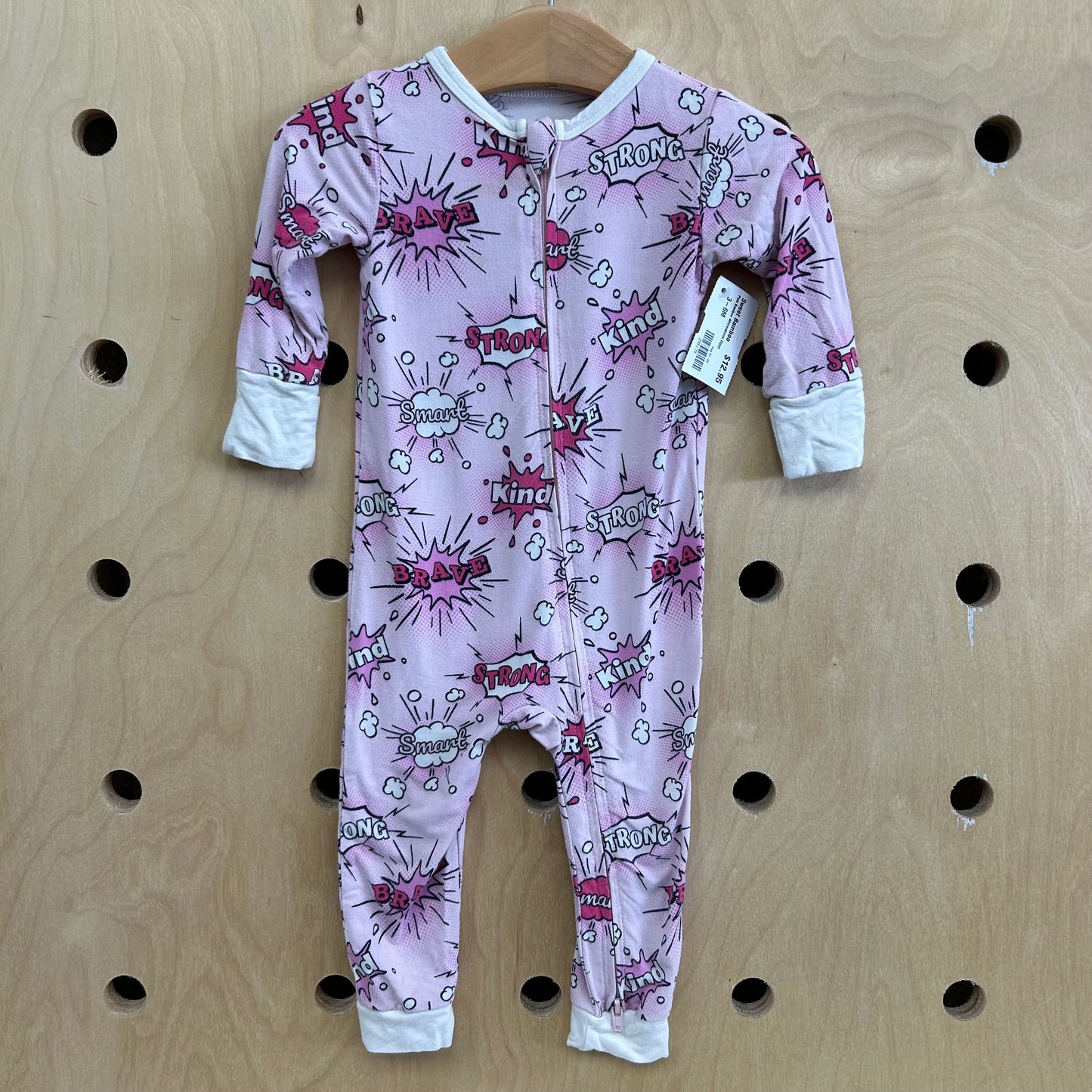 Pink Bamboo Affirmations Zippy