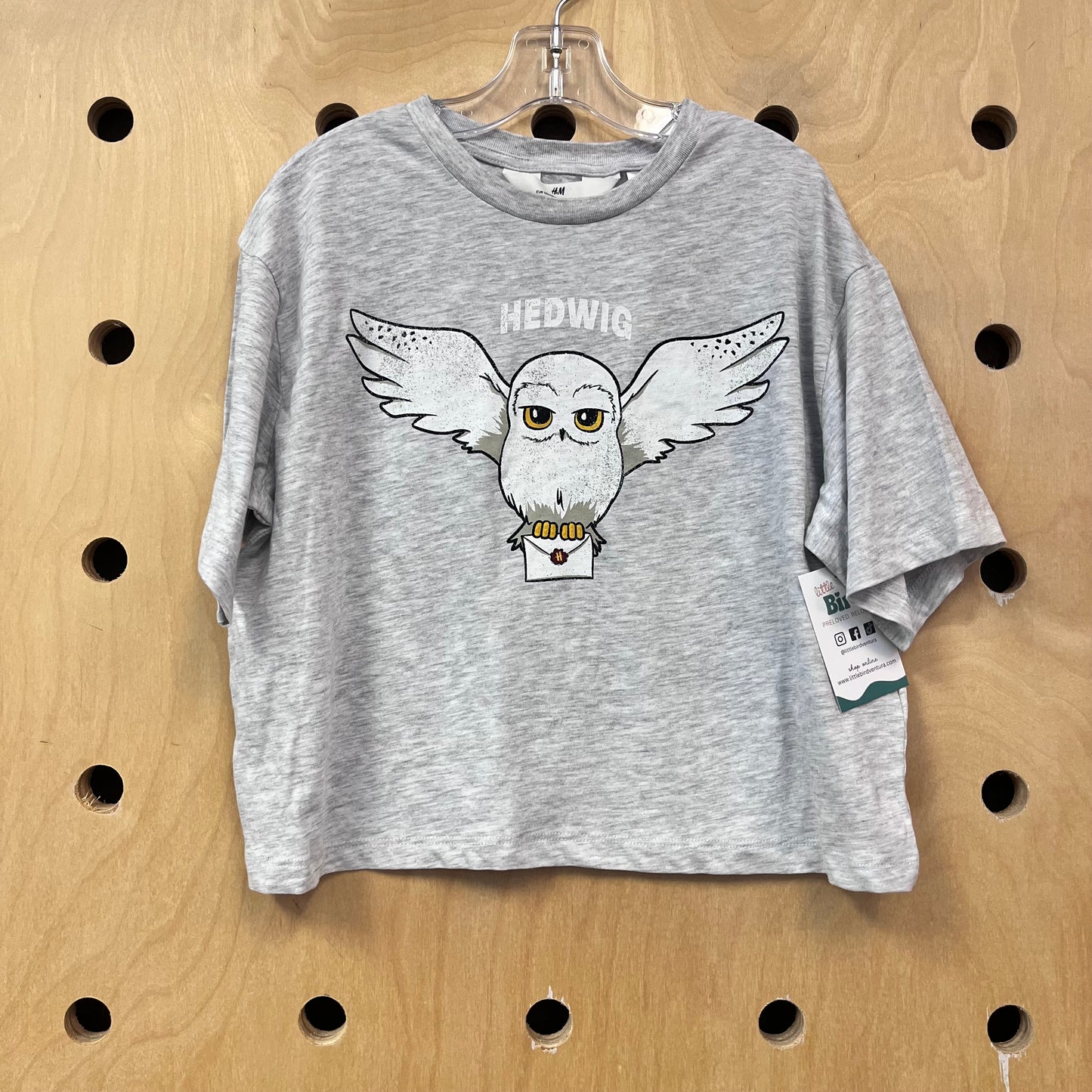 Grey Harry Potter Crop Tee NEW!