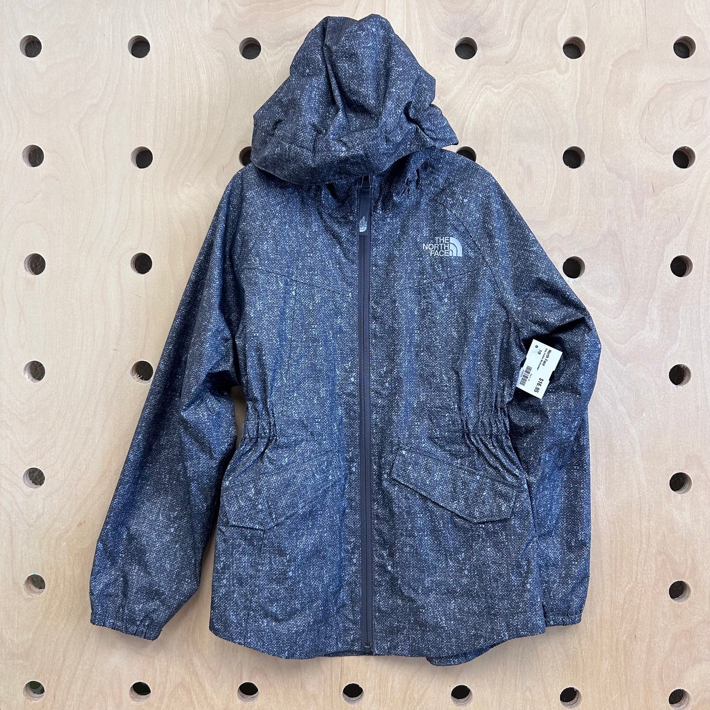 Grey Hoodie Windbreaker