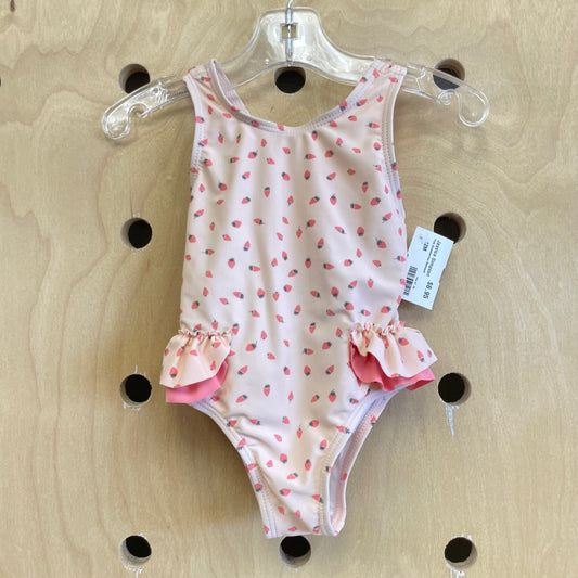Pink Strawberries Swimsuit