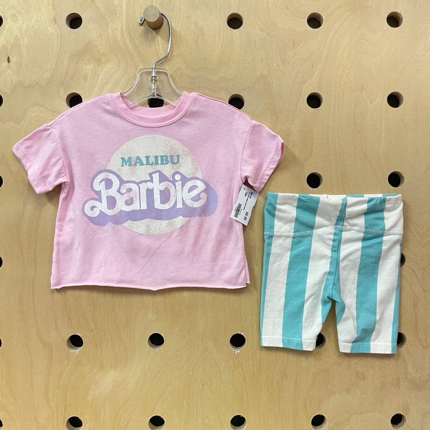 Pink & Blue Malibu Barbie Outfit