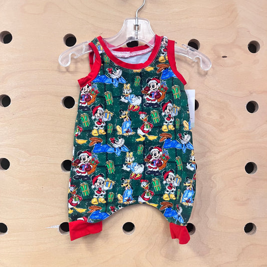 Red/Green Disney Christmas Romper