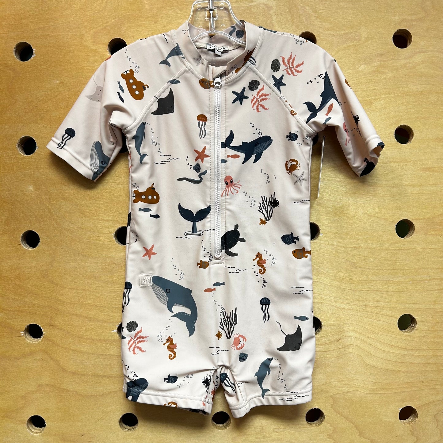 Cream Under The Sea Swimsuit