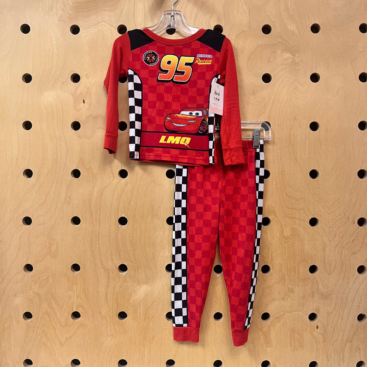 Red Lightning McQueen Pajamas