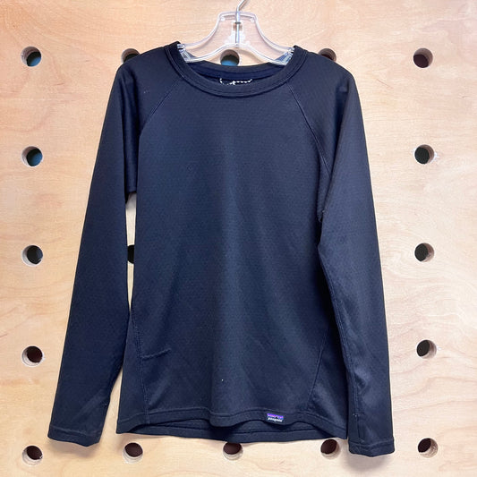 Black Capiline Baselayer LS