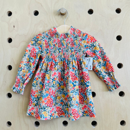 Floral Smocked Soft Dress