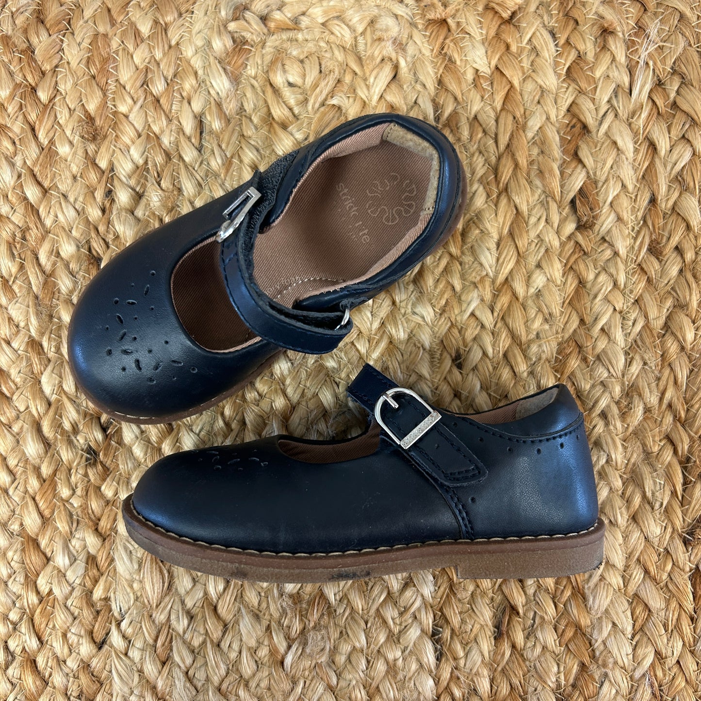 Navy Mary-Janes