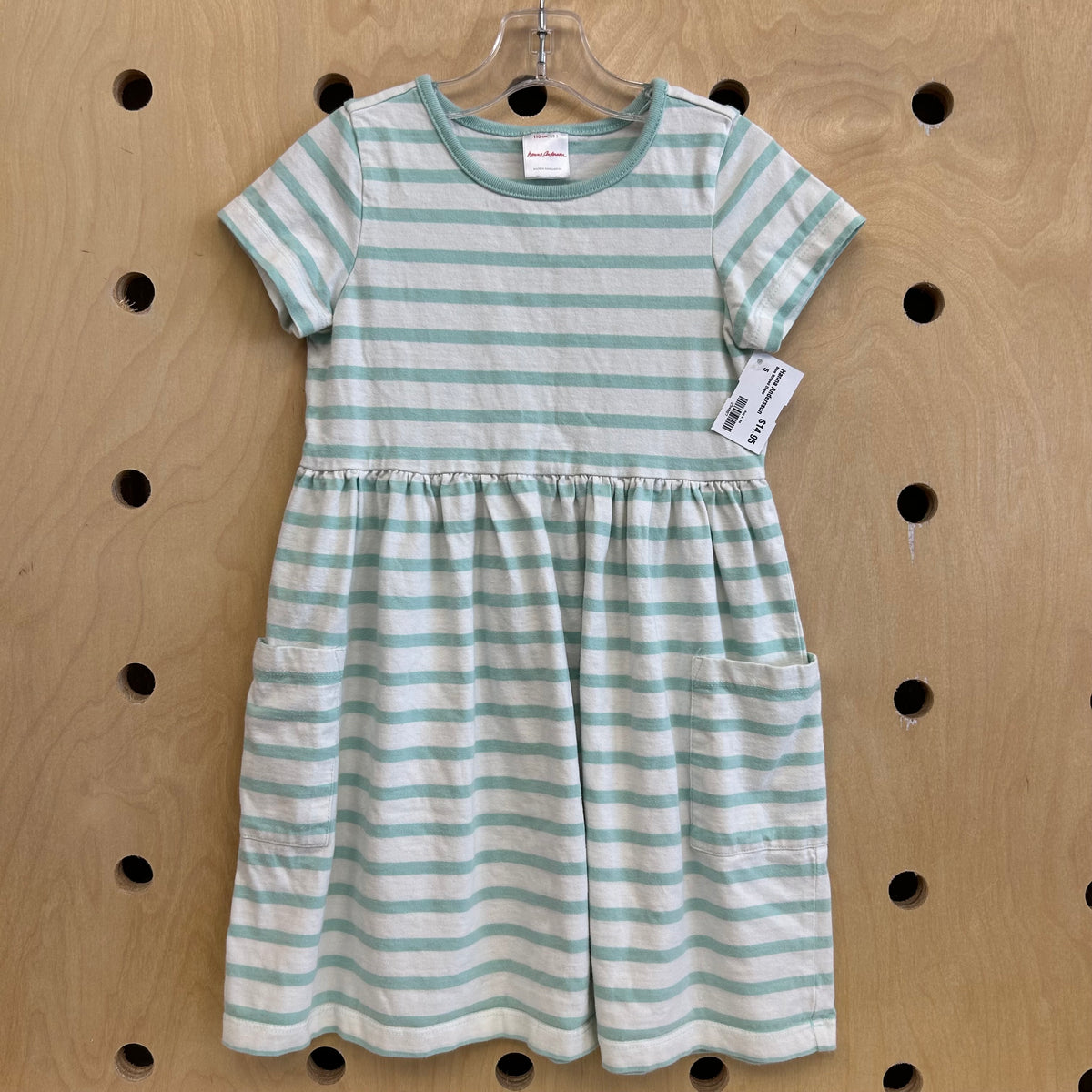 Blue Striped Dress