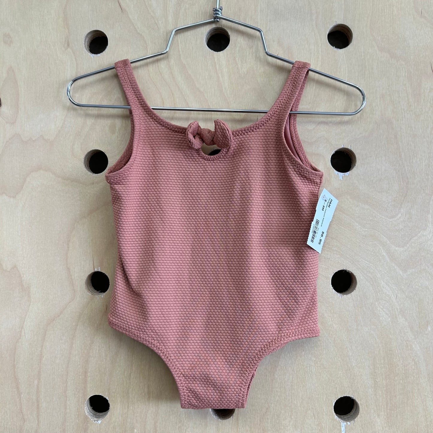 Terracotta Textured Swimsuit