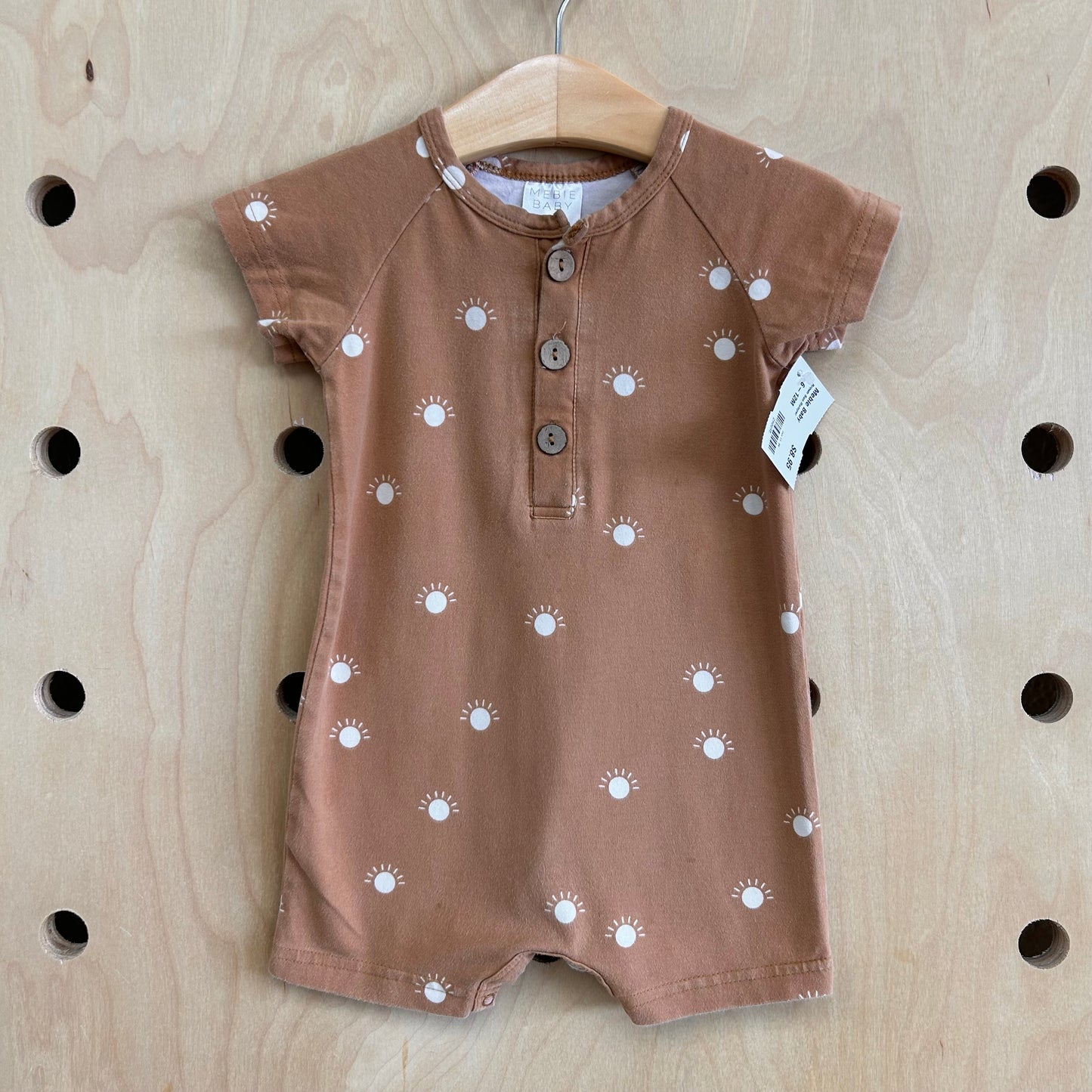 Brown Sun Romper