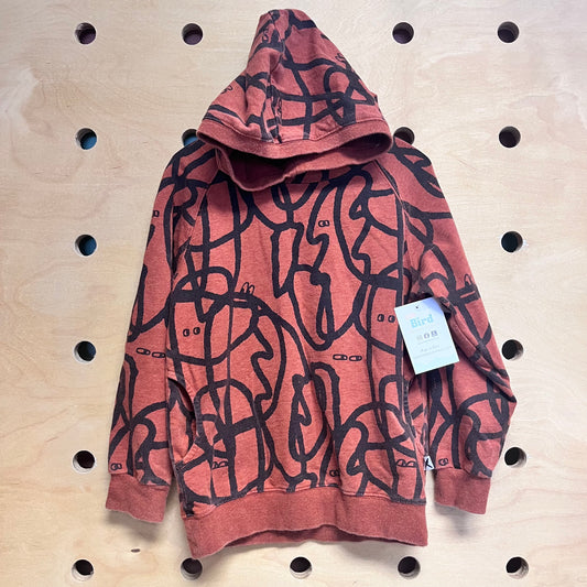 Burnt Orange/Black Eyes Hoodie