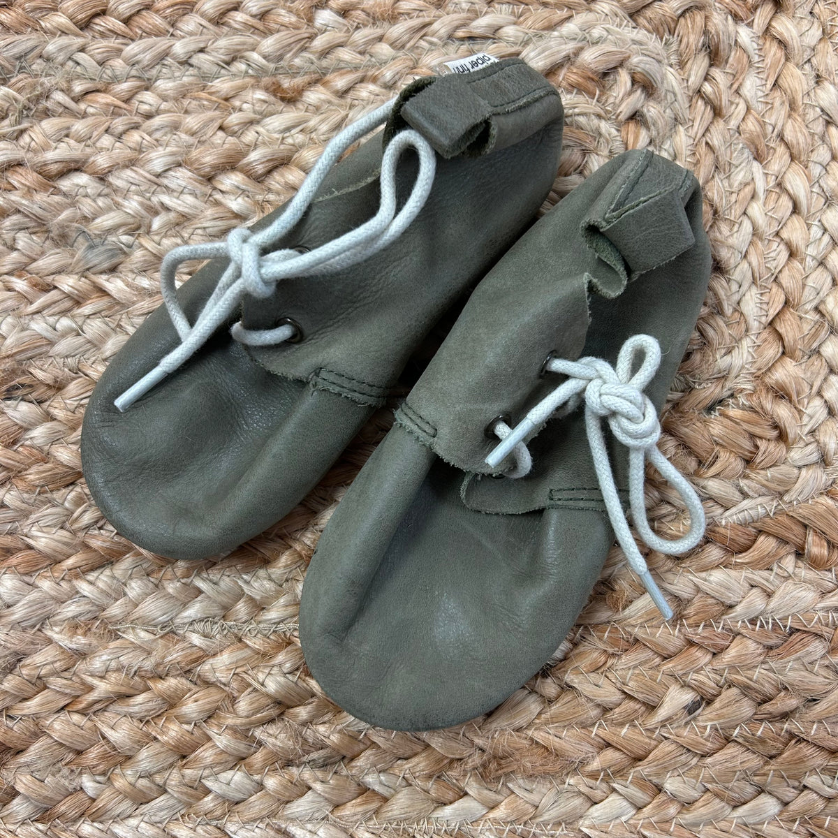Green Low Top Oxfords