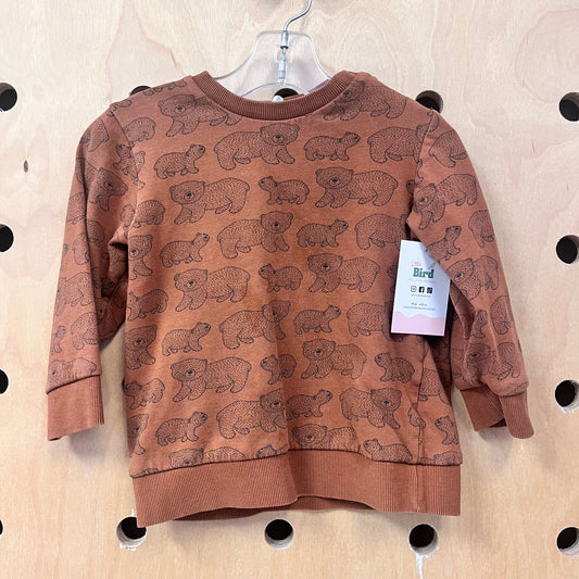 Brown Bear Crewneck