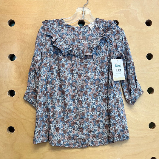 Blue Floral Dress