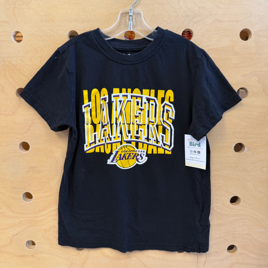 Black LA Lakers Tee