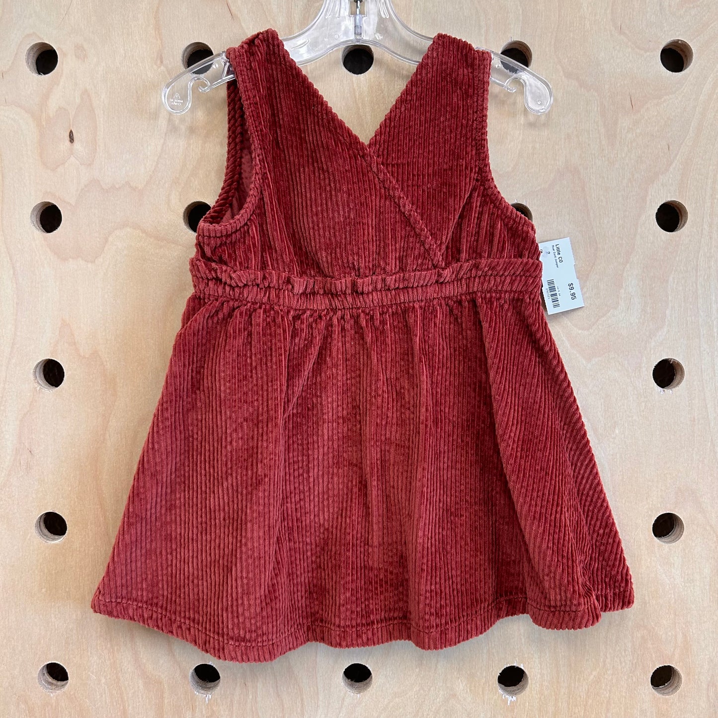 Rust Cord Jumper