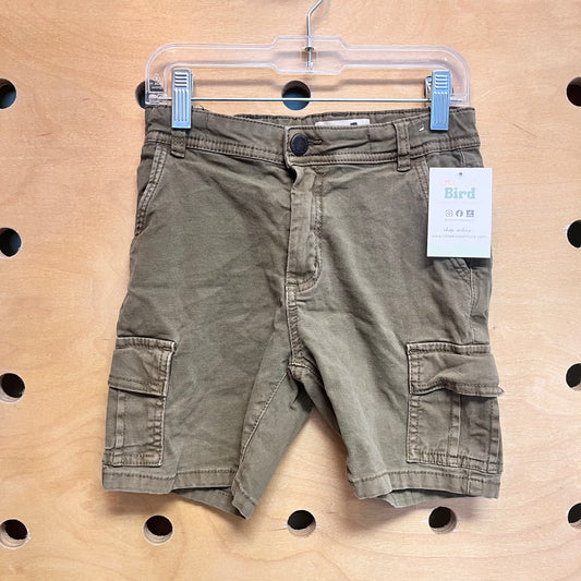 Green Cargo Shorts