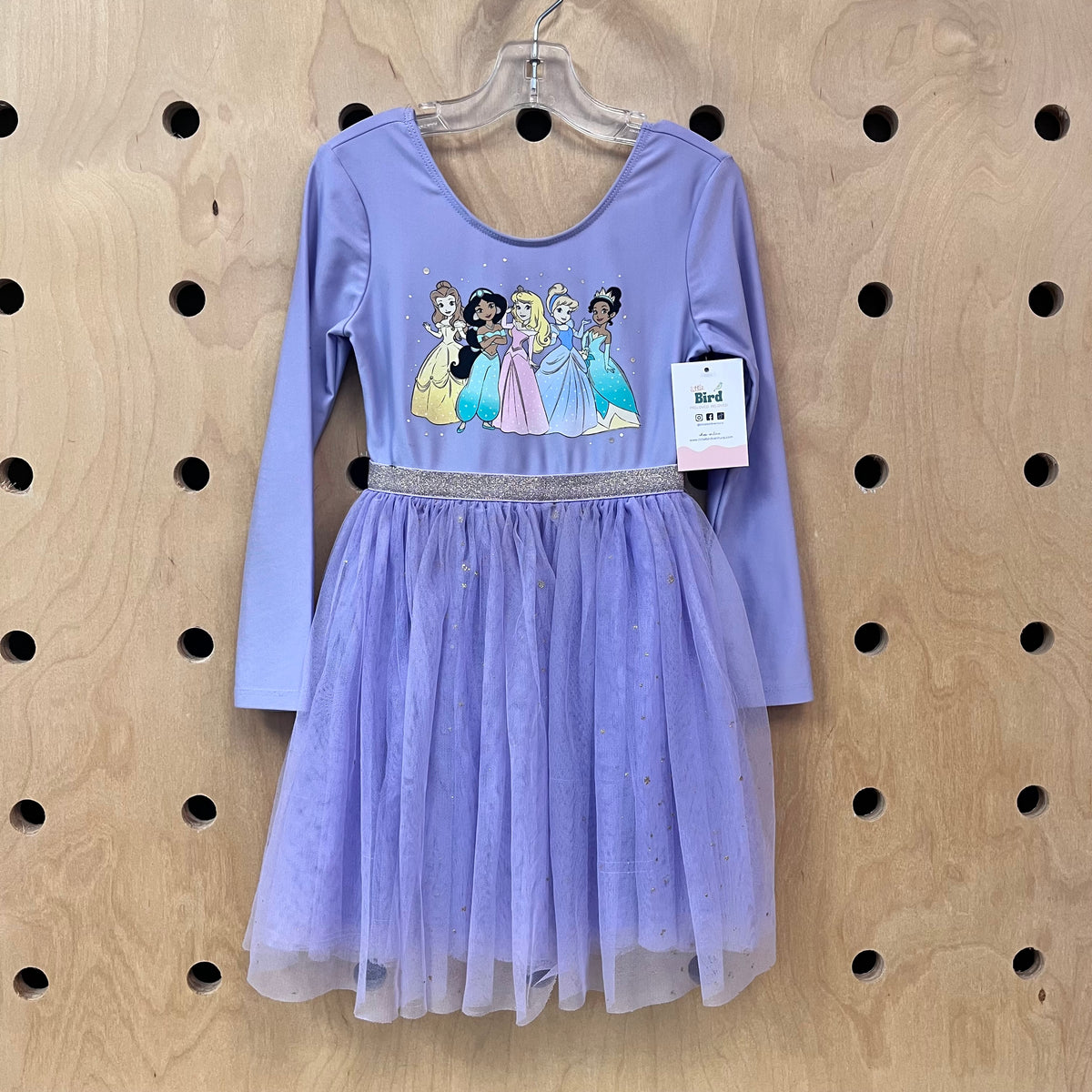 Purple Tulle Princesses Dress