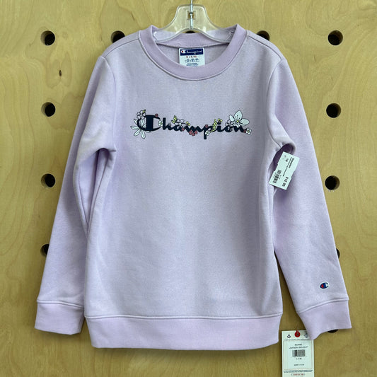 Purple Floral Logo Pullover NEW!