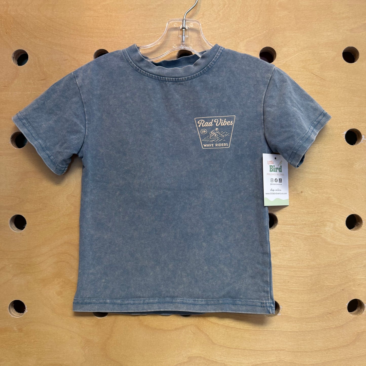 Blue Rad Vibes Wave Riders Tee