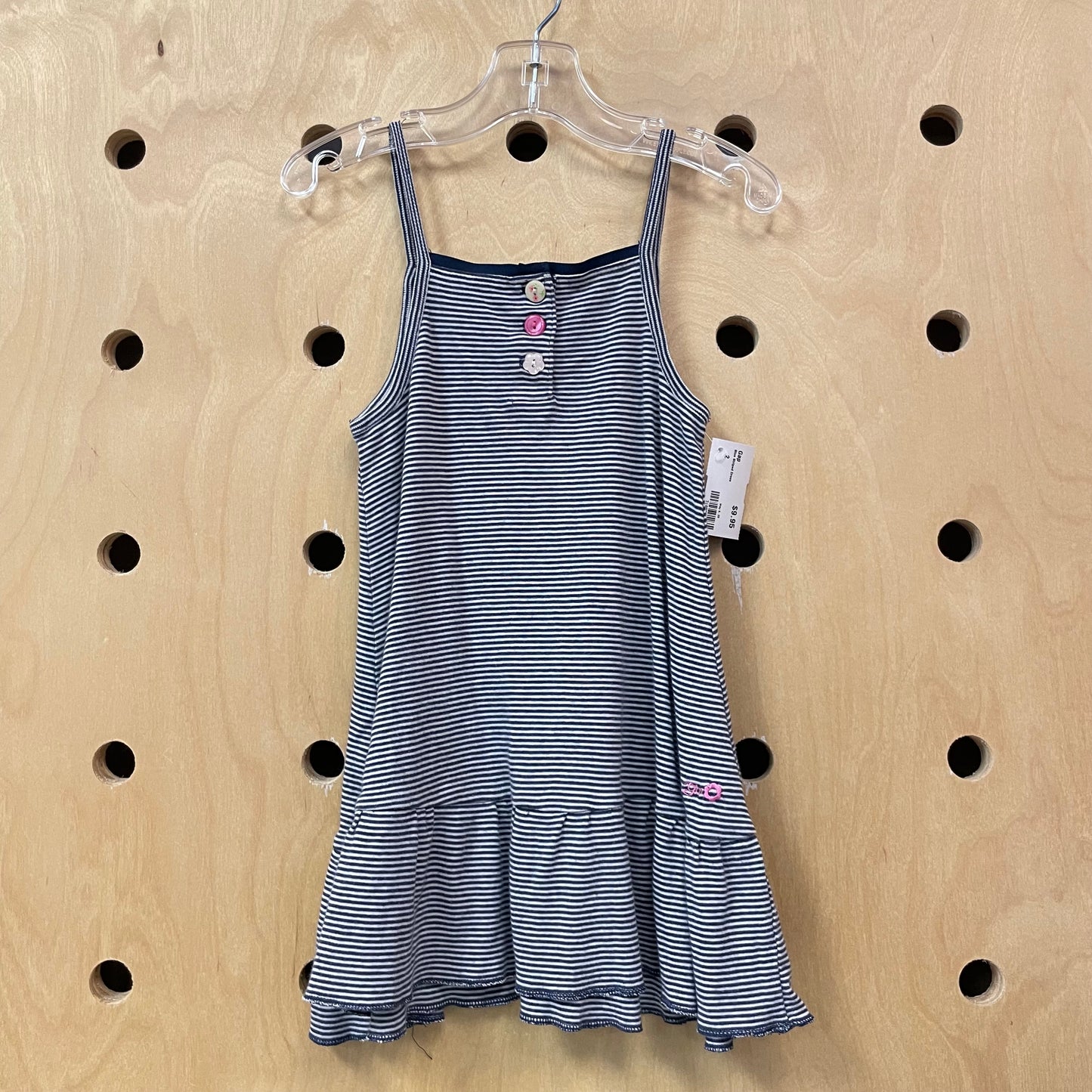Blue Striped Dress
