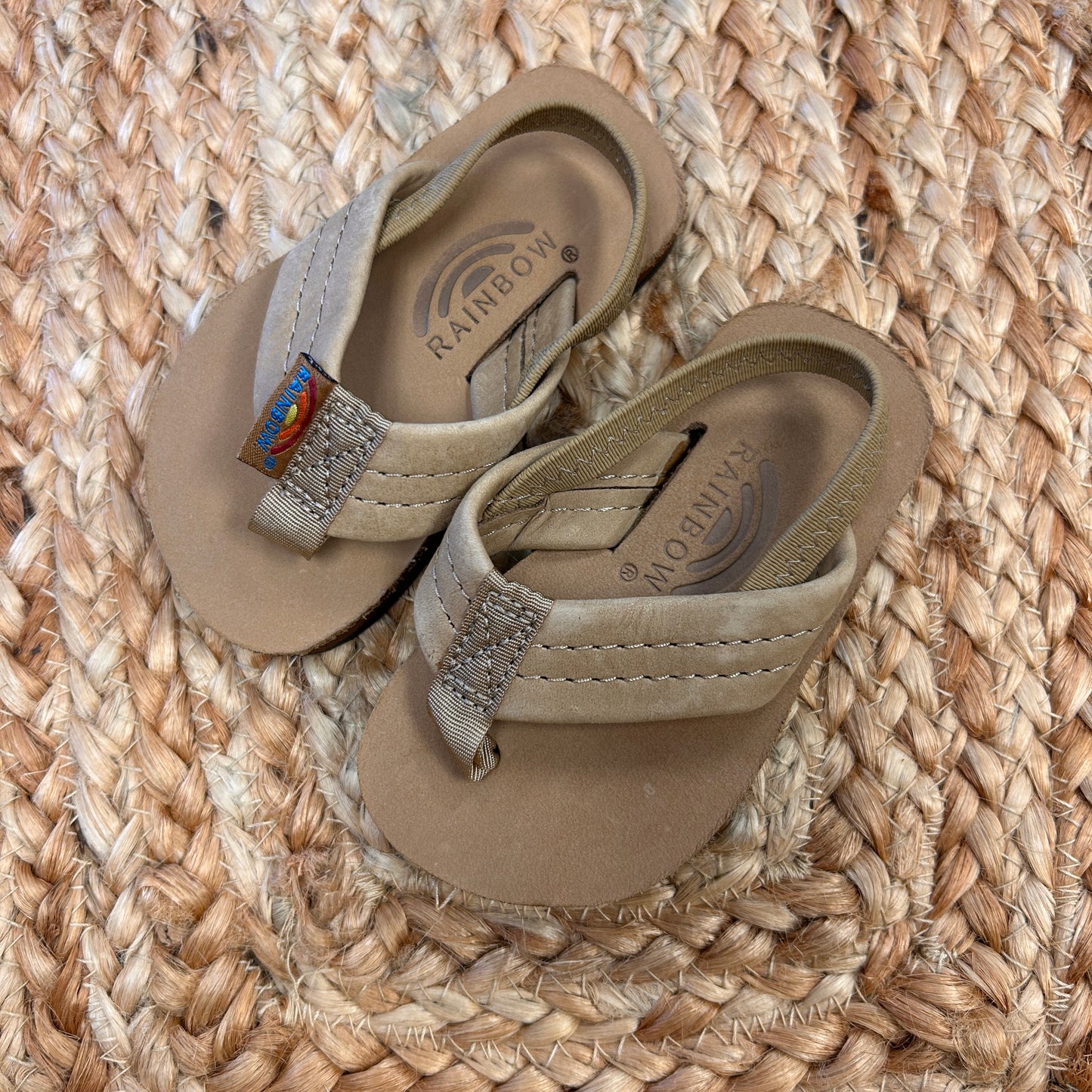 Tan Back-Strap Sandals