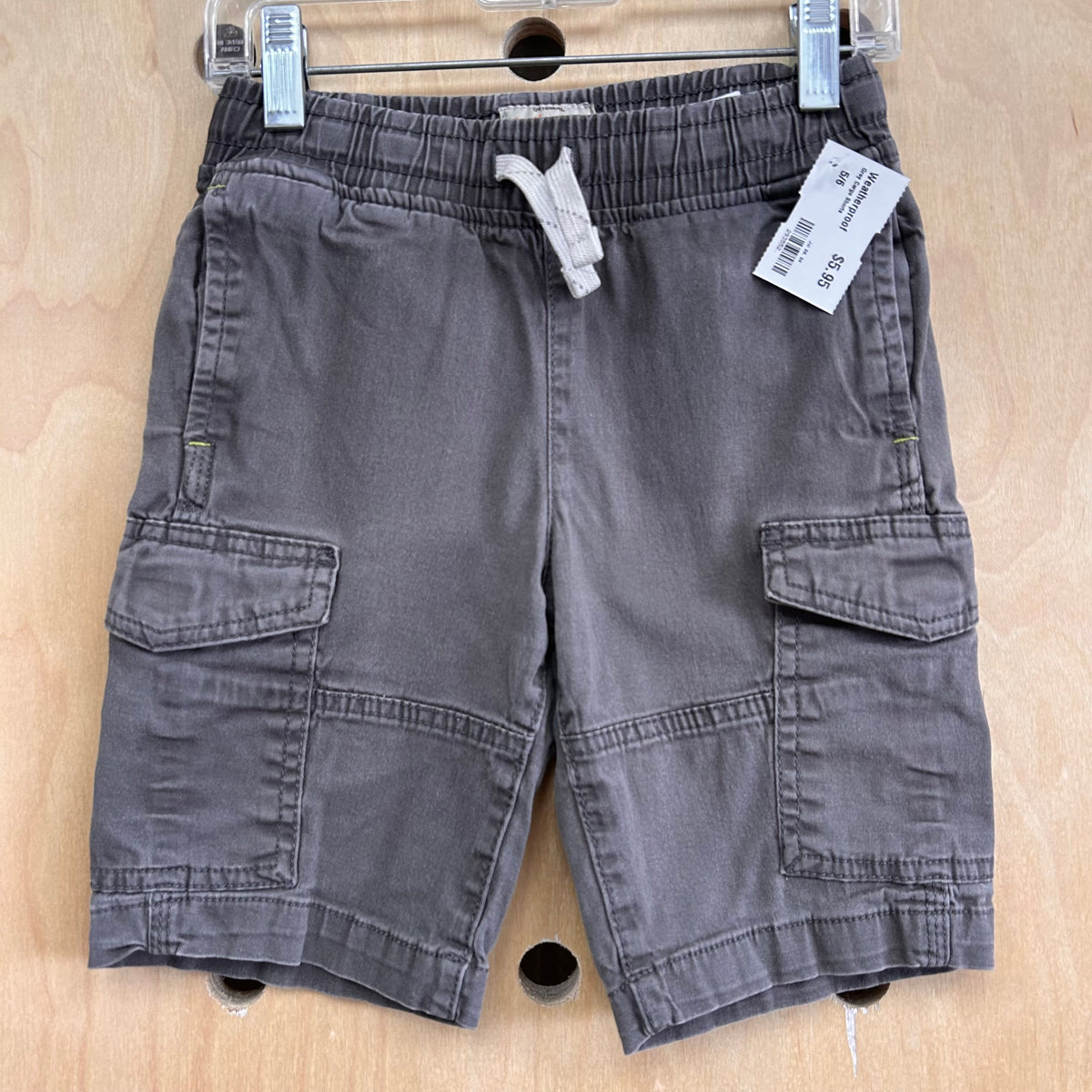 Grey Cargo Shorts