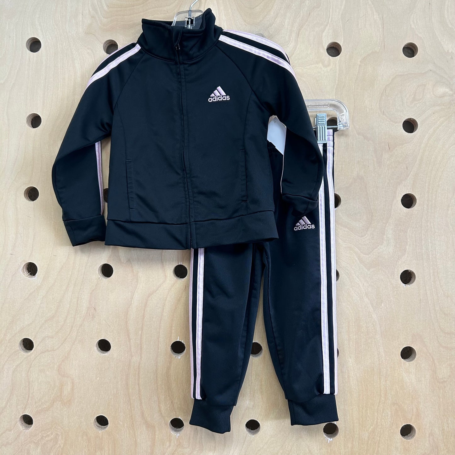 Black & Pink Track Suit