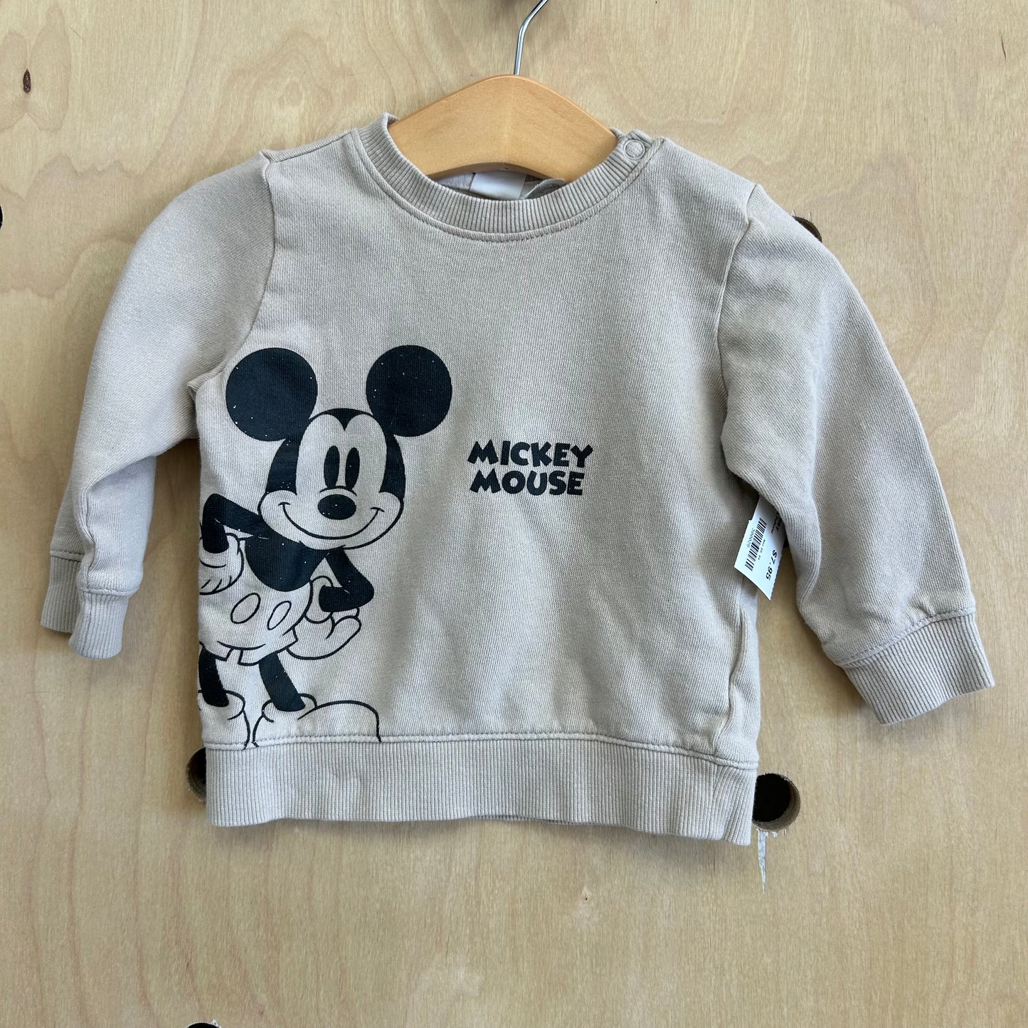 Tan Mickey Mouse Pullover