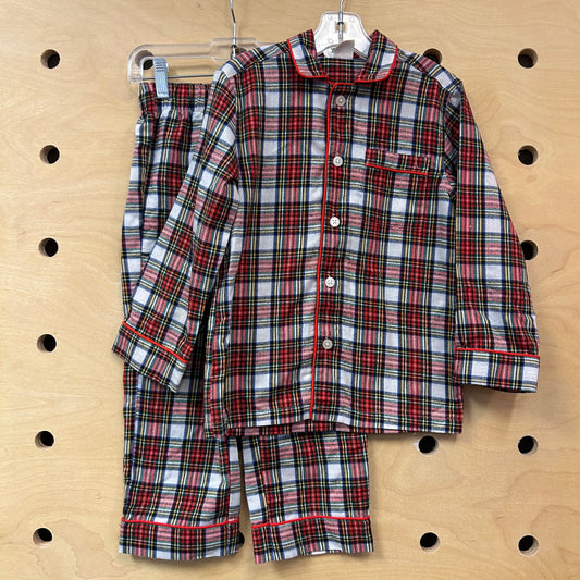 Red Holiday Plaid Pajamas