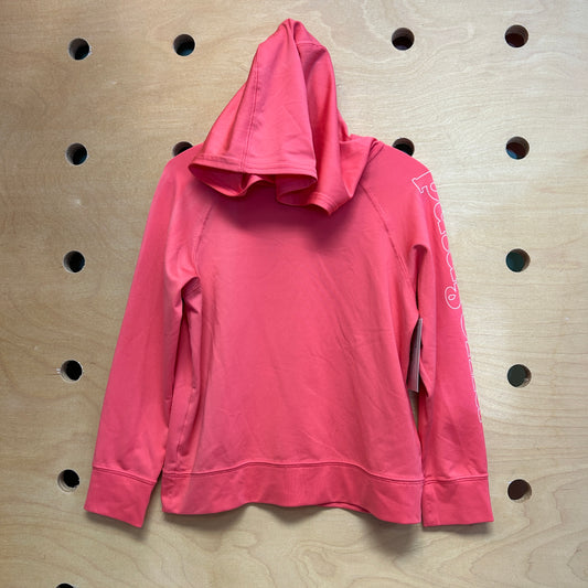Hot Pink Capeline Hooded LS