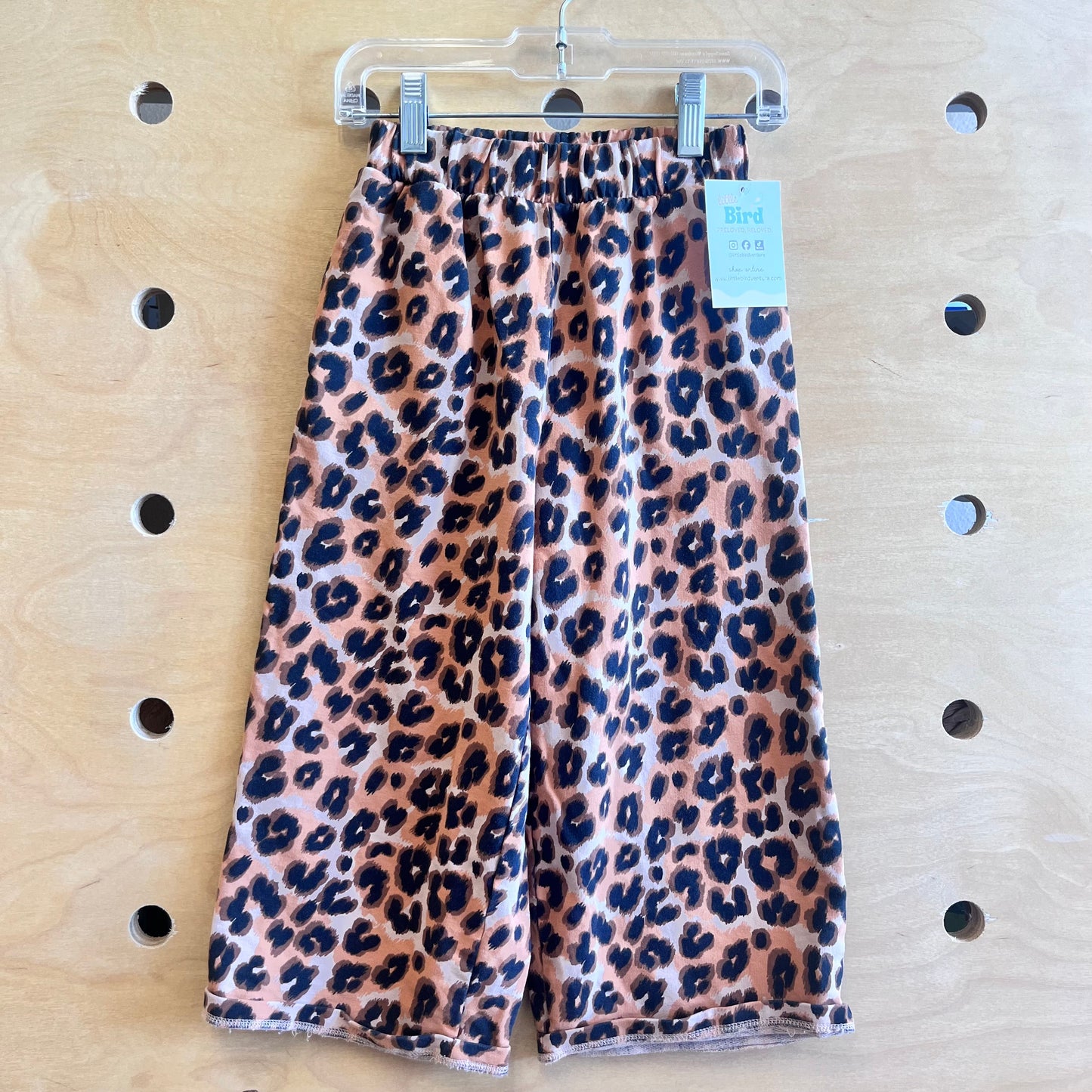 Wide Leg Animal Print Pants
