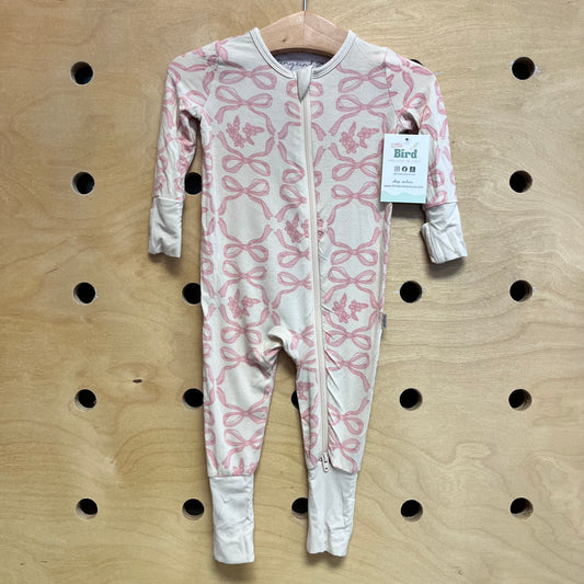 Pink Bamboo Bows Zippy