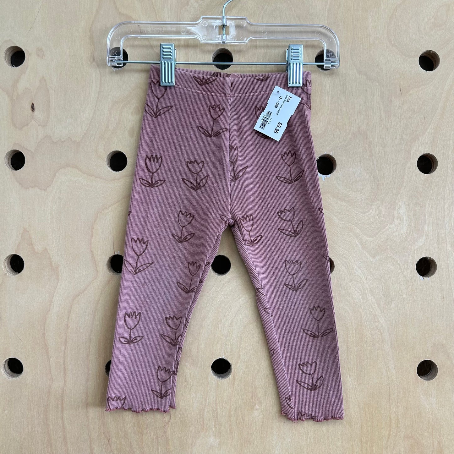 Dusty Rose Tulip Leggings