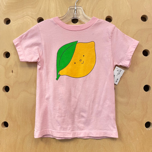 Pink Lemon Graaphic Tee