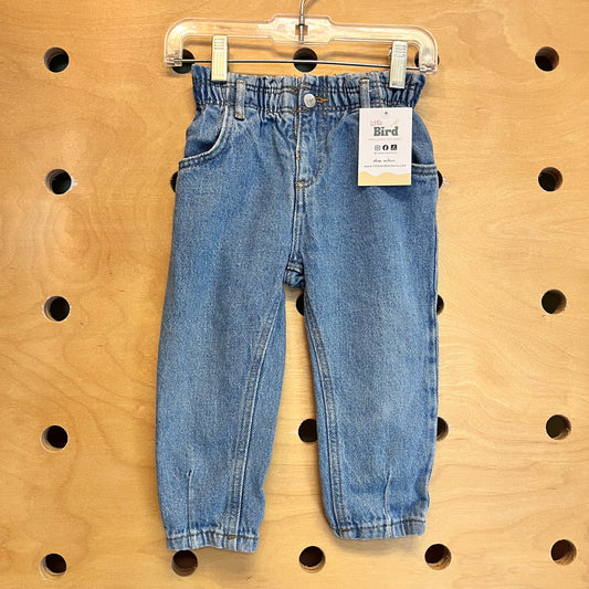Pull On Snap Denim