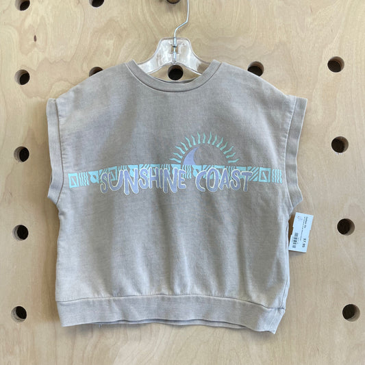 Tan Sunshine Coast Muscle Pullover