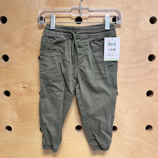 Green Drawstring Joggers