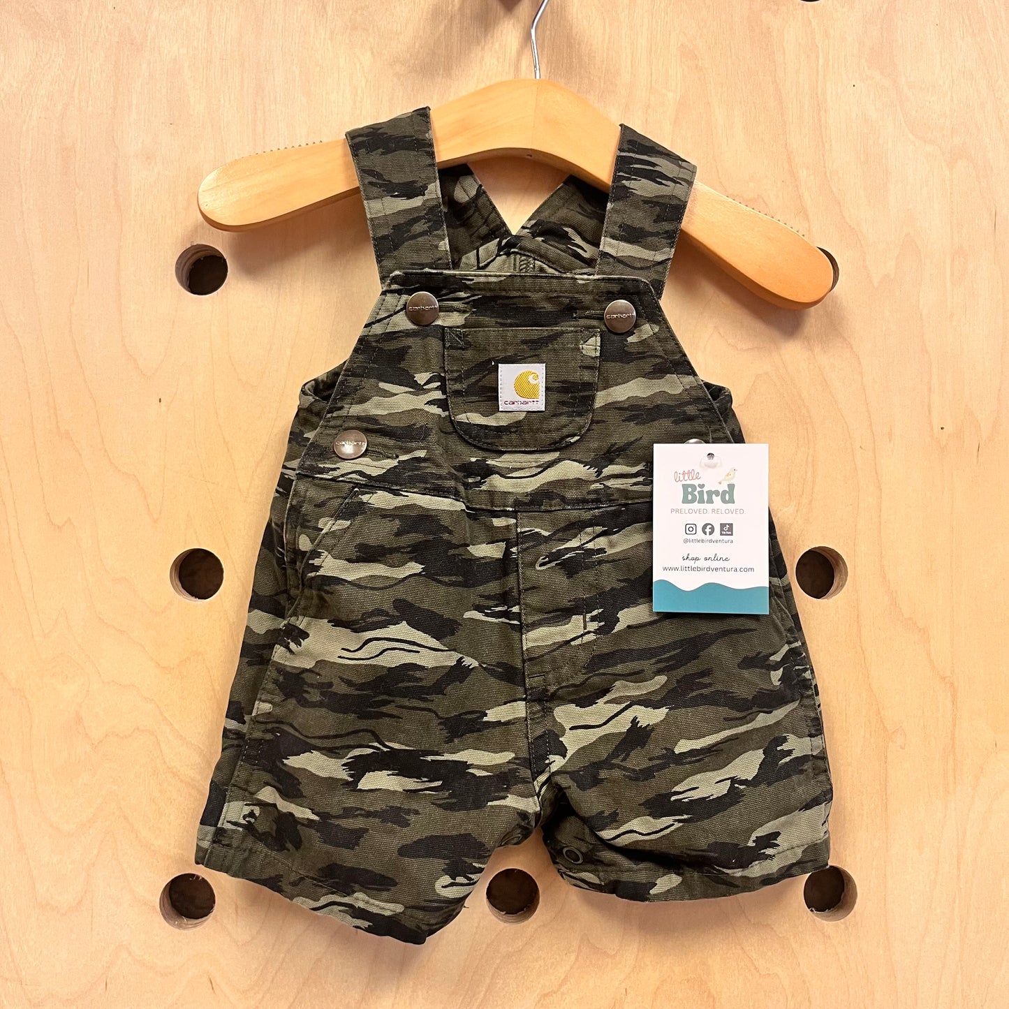 Green Camo Shortalls