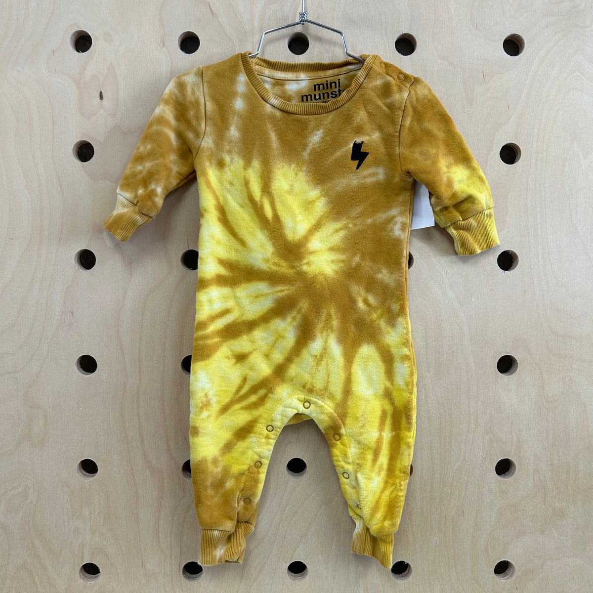 Mustard Tie Dye Romper
