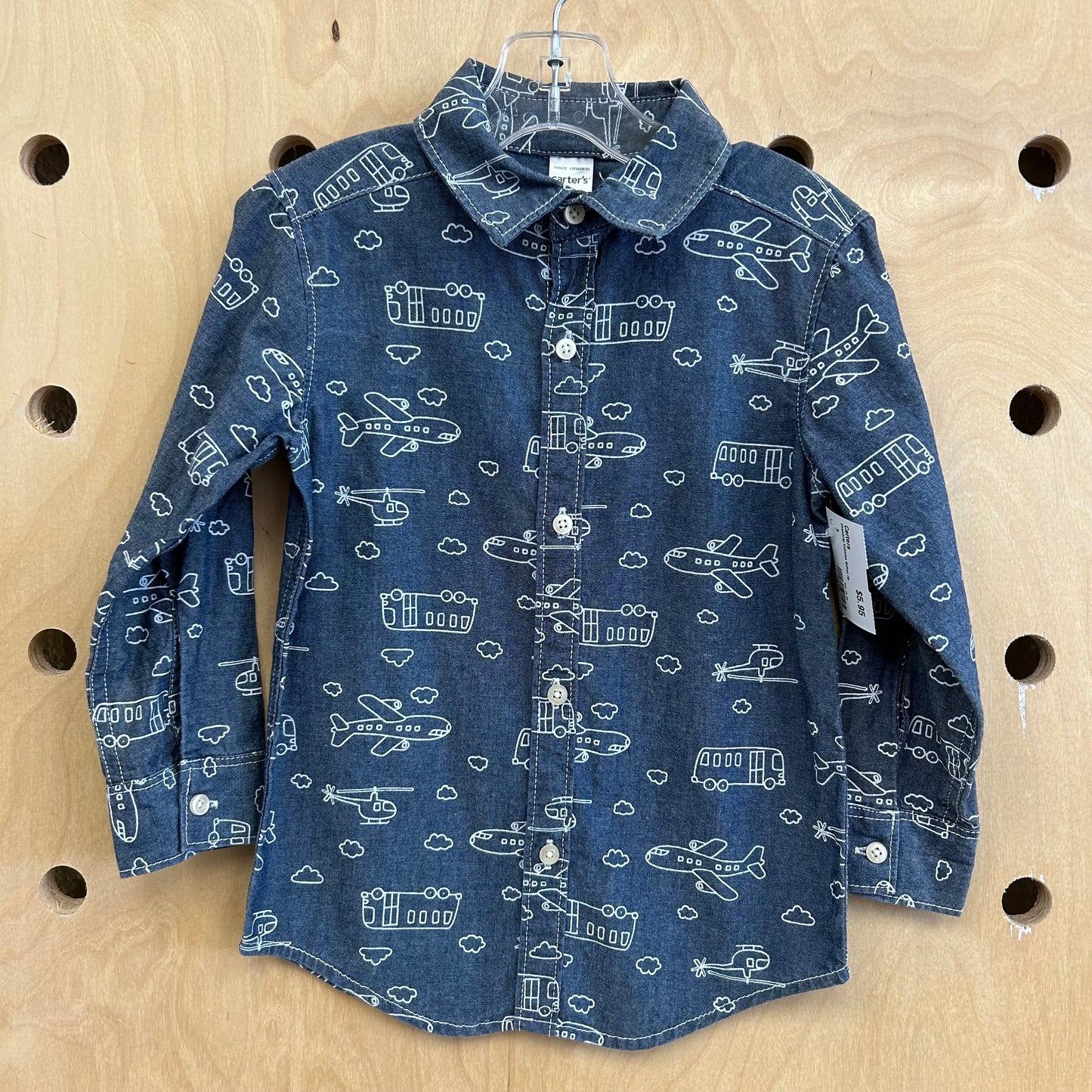 Chambray Vehicles Button Up