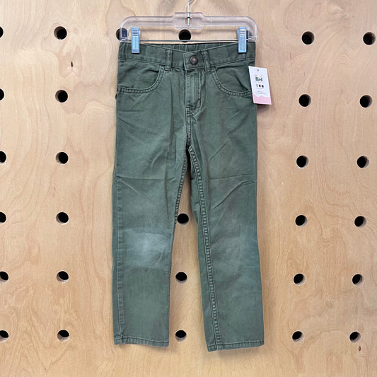 Olive Button Pants