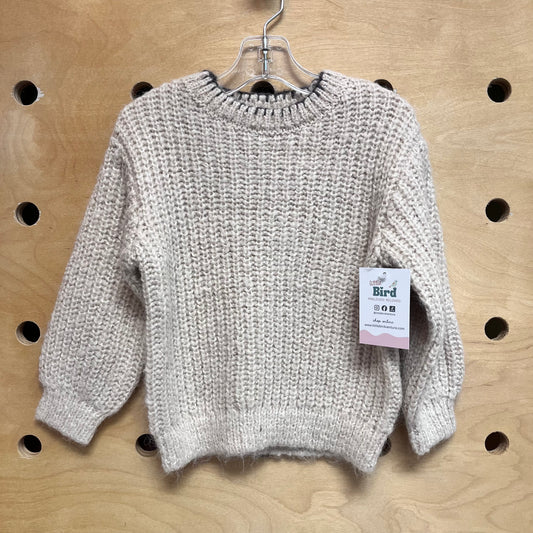 Ivory Alpaca Blend Sweater