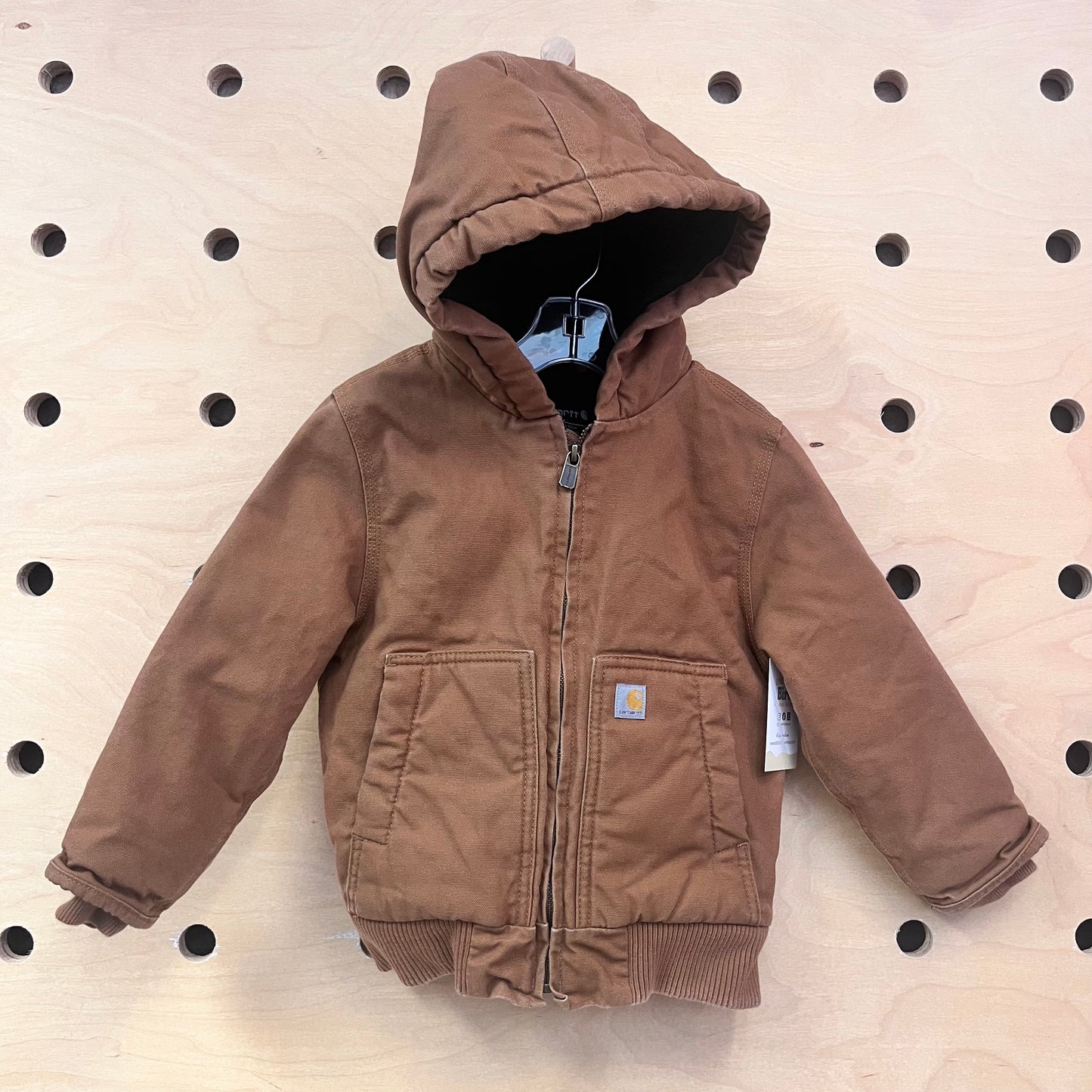 Tan Canvas Insulated Jacket