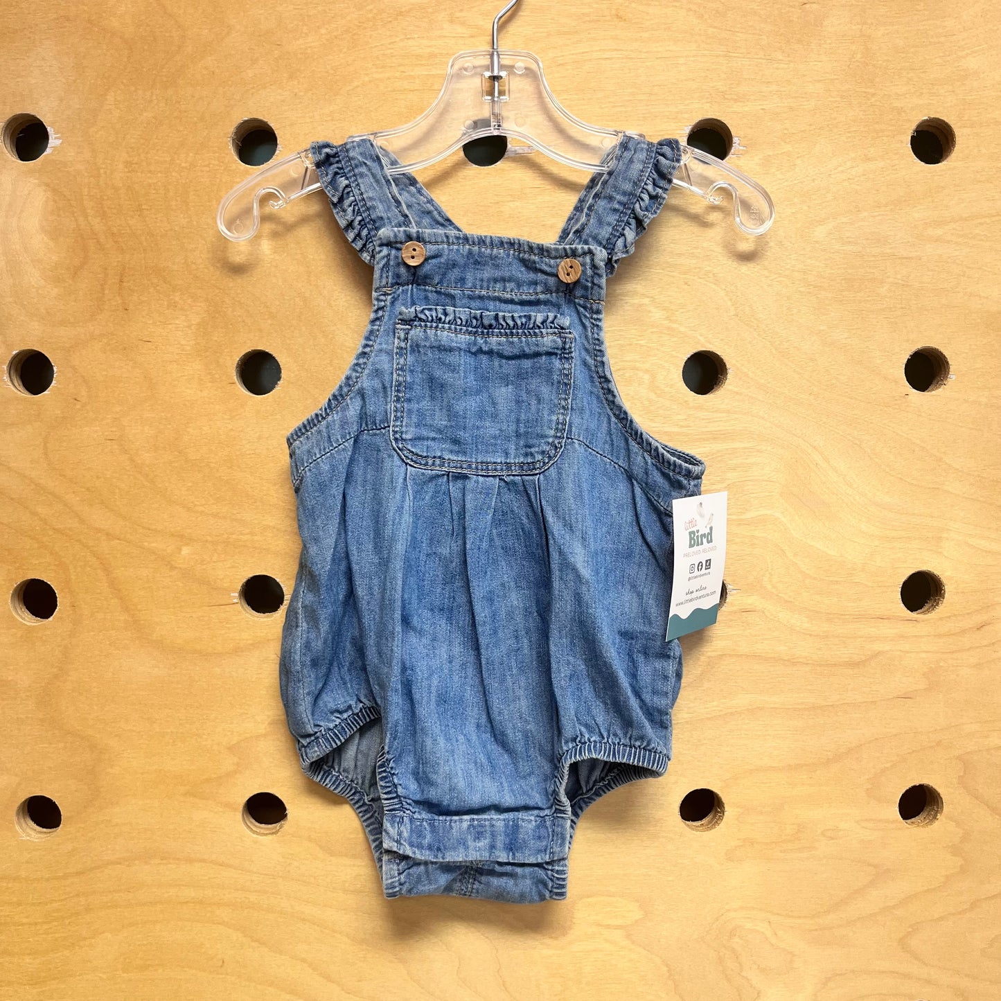 Soft Denim Coveralls