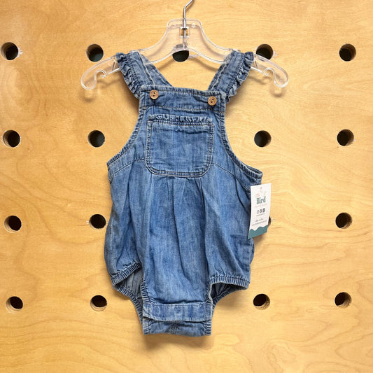Soft Denim Coveralls