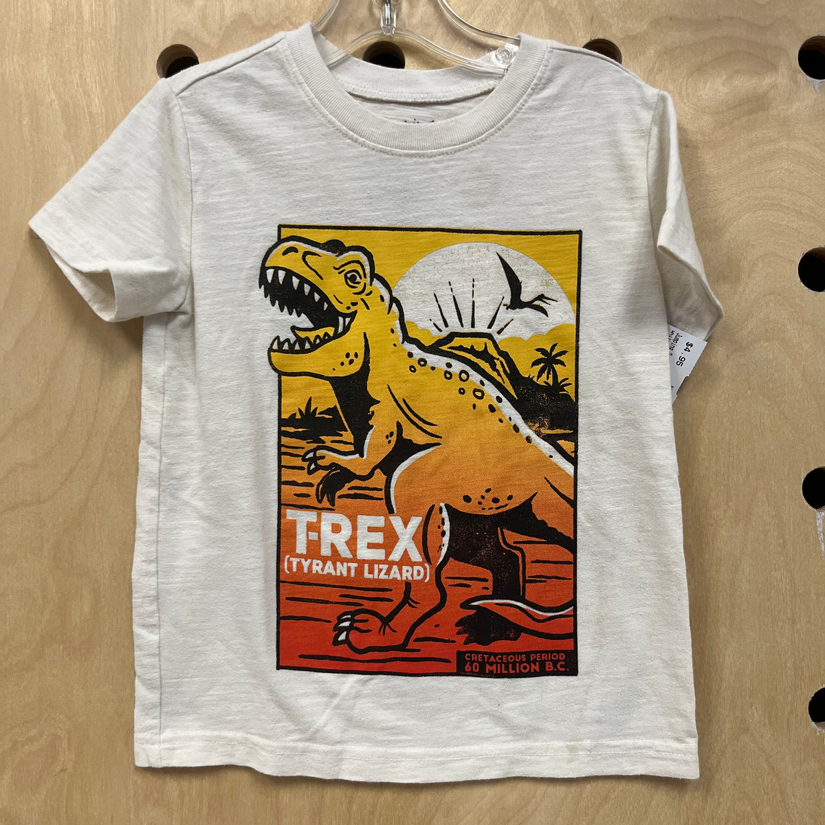 White T-Rex Tee